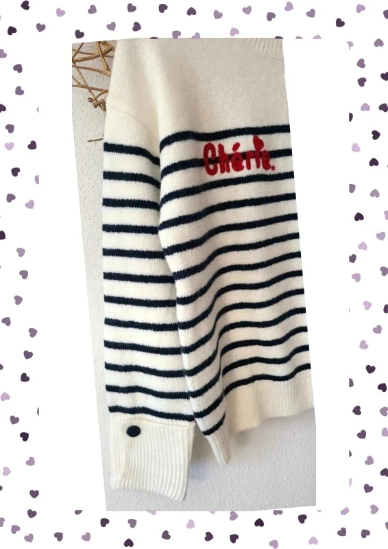 Camiseta marinheiro - Chéri - Tamanho Único - Material macio e quente – photo 2